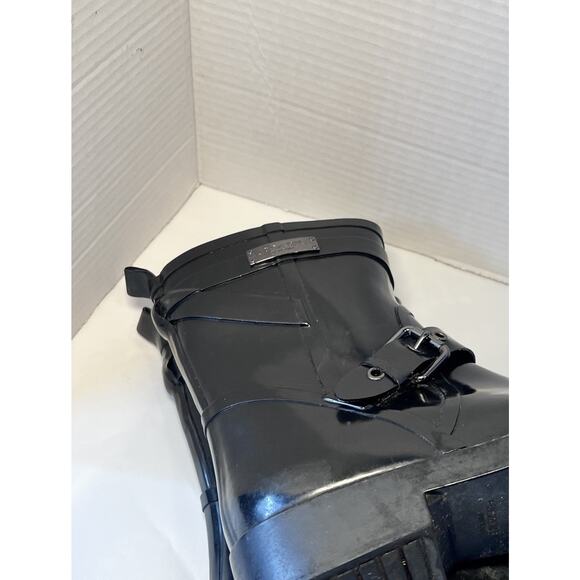 Coach Lester Boots Black Women's Size 10B Rubber Rain - Picture 7 of 10